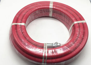 Gumowy młot pneumatyczny 300 Psi Zespół węża pneumatycznego ID 3/4 &quot;X 50 'Kolor czerwony