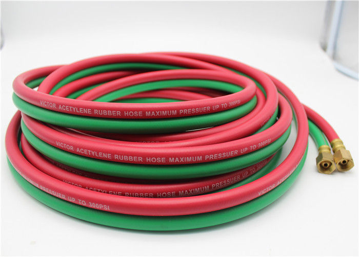 ISO3821 Podwójny wąż spawalniczy 3/16 '' do 3/8 '' do tlenu i acetylenu