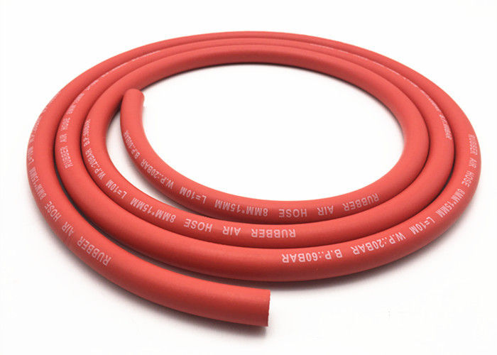 Wysokociśnieniowy wąż powietrzny z gumy syntetycznej NR &amp; SBR 8 MM do sprężarki ISO 2398