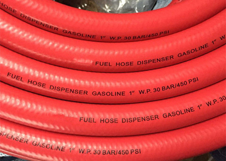 Wąż gumowy CE o wysokiej temperaturze, wąż dozujący paliwo do aplikacji na stacjach paliw