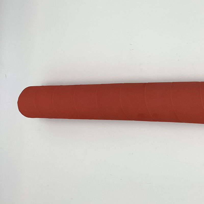 Czerwony / żółty owinięty gumowy wąż powietrzny z 4 warstwami plecionego materiału 300psi