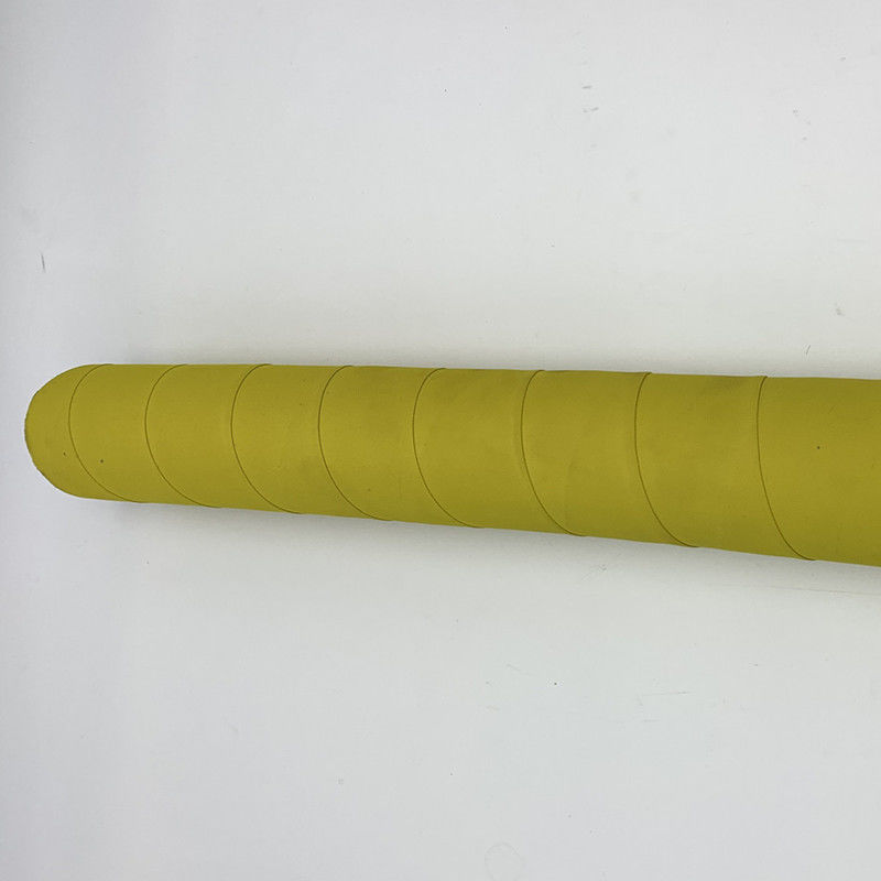 Czerwony / żółty owinięty gumowy wąż powietrzny z 4 warstwami plecionego materiału 300psi