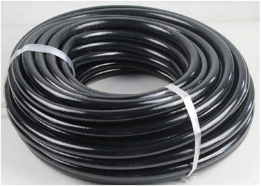 Czarny SAE 100 R8 3/8 '' Hydrauliczne wzmocnienie węża hydraulicznego -40 ℃ Do + 100 ℃