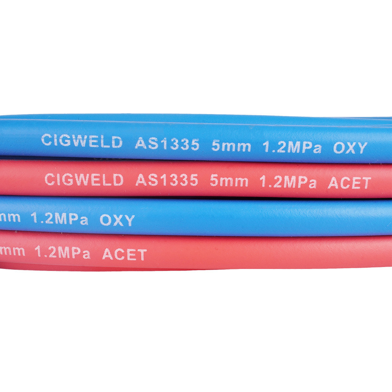 Gorąca sprzedaż ISO3821 stopnia R 10 mm EPDM Twin Welding Rubber Hose dla tlenu / acetylenu