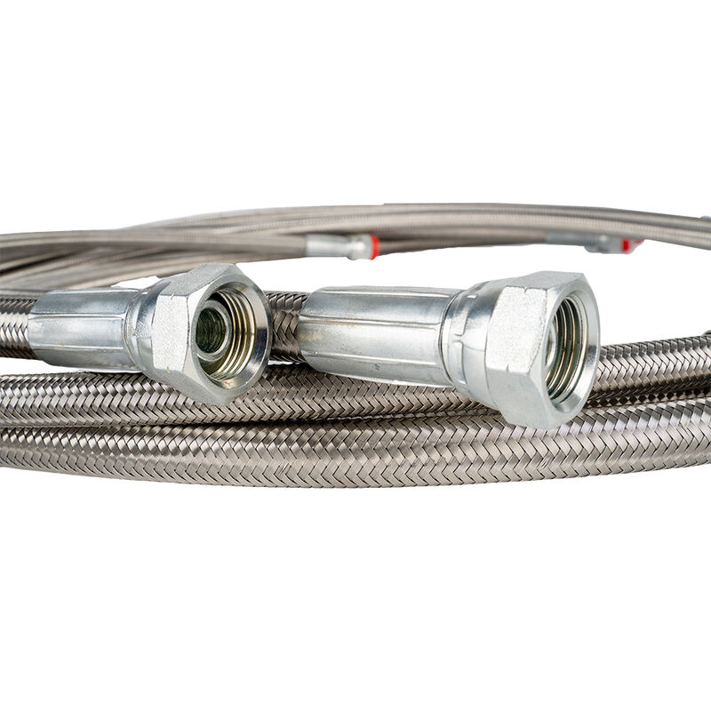 Zespół węża PTFE o wysokiej odporności na temperaturę i właściwościach odpornych na chemikalia do zastosowań antystatycznych