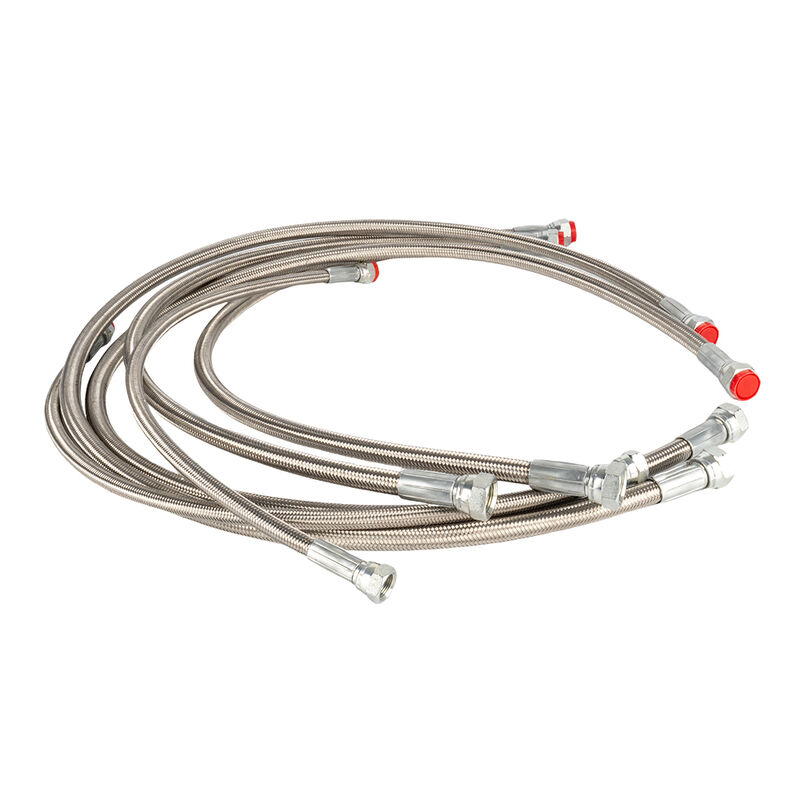 Zespół węża PTFE o wysokiej odporności na temperaturę i właściwościach odpornych na chemikalia do zastosowań antystatycznych