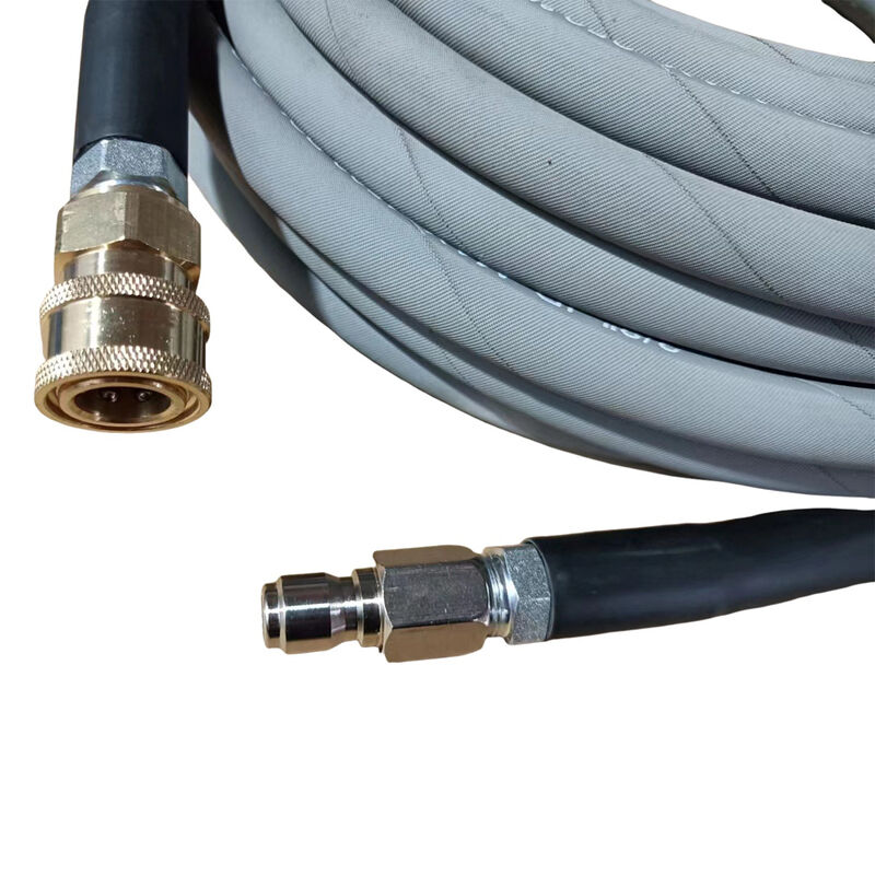 Wąż do myjki ciśnieniowej 4000 PSI odporny na gorącą wodę z średnicą wewnętrzną 1/4