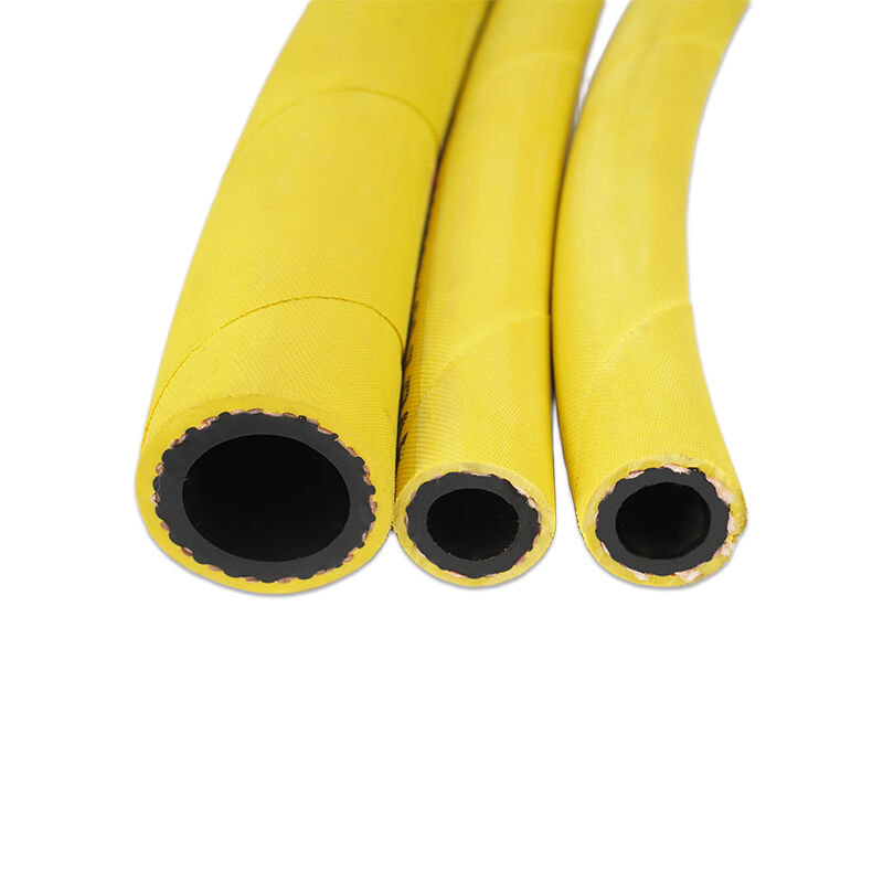 Przemysłowy Wąż Gumowy Wielozadaniowy do Maszyn Górniczych z Rurką Odporną na Olej z Nitrylu i Wzmocnieniem Tekstylnym o Wysokiej Wytrzymałości