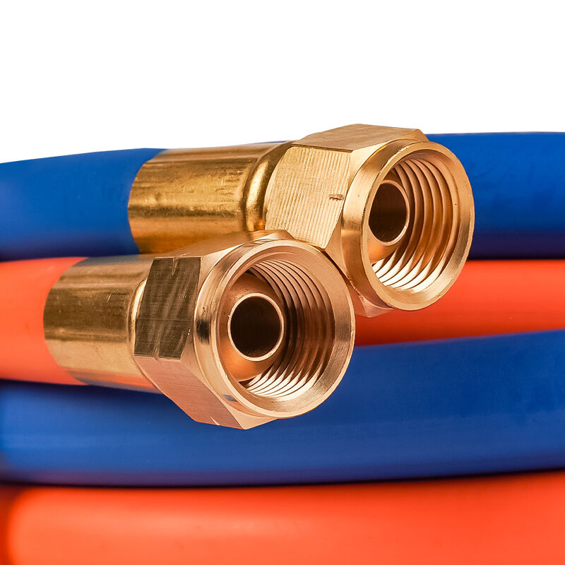 ISO 3821 Twin Welding Hose for Oxygen and LPG Gas Transfer | EPDM & NBR Reinforced Welding Hose Assembly
