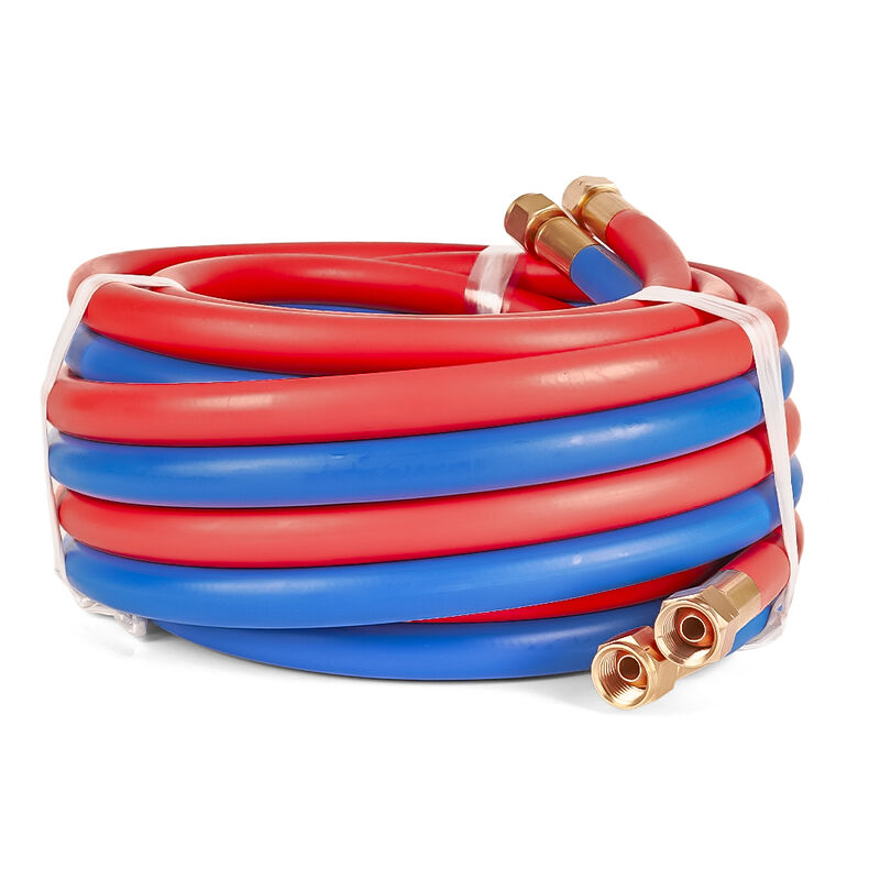 EPDM Syntetyczna gumka Twin Welding Hose ISO 3821 Certyfikowany dla tlenu acetylenowego z ciśnieniem roboczym 300 psi