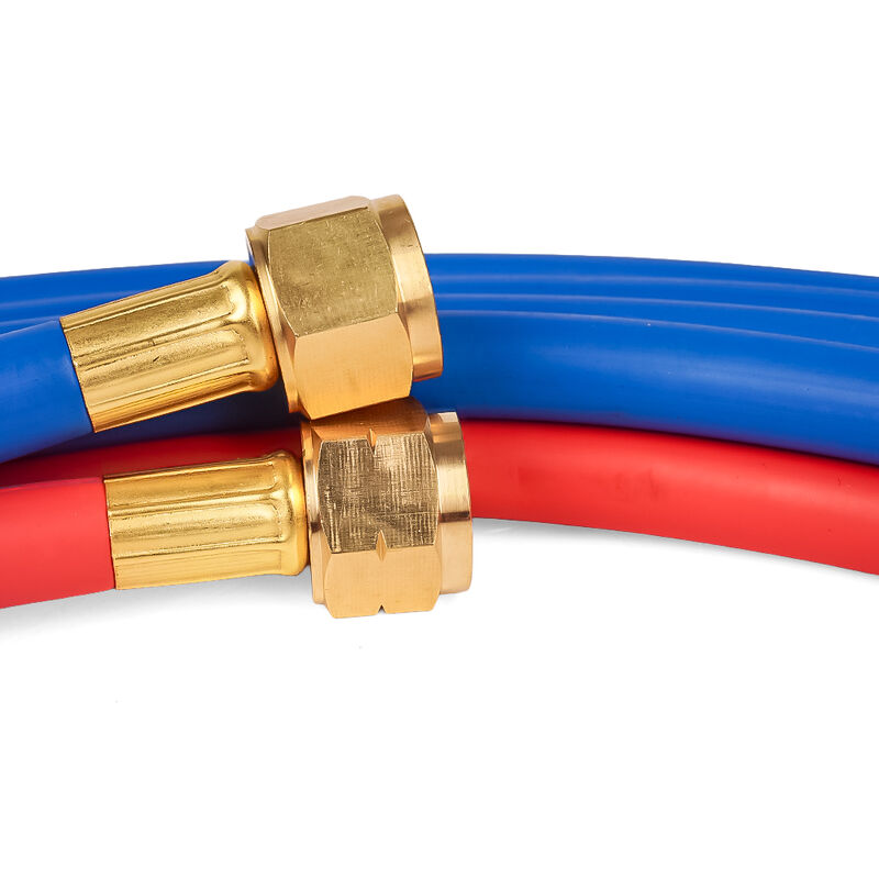 EPDM Syntetyczna gumka Twin Welding Hose ISO 3821 Certyfikowany dla tlenu acetylenowego z ciśnieniem roboczym 300 psi