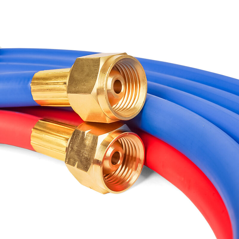 EPDM Syntetyczna gumka Twin Welding Hose z ciśnieniem roboczym 300psi i certyfikatem ISO 3821