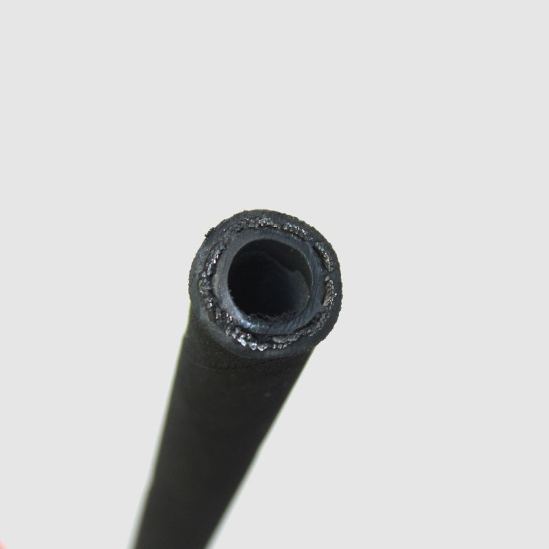Czarny hydrauliczny wąż gumowy NBR 1sn DN8