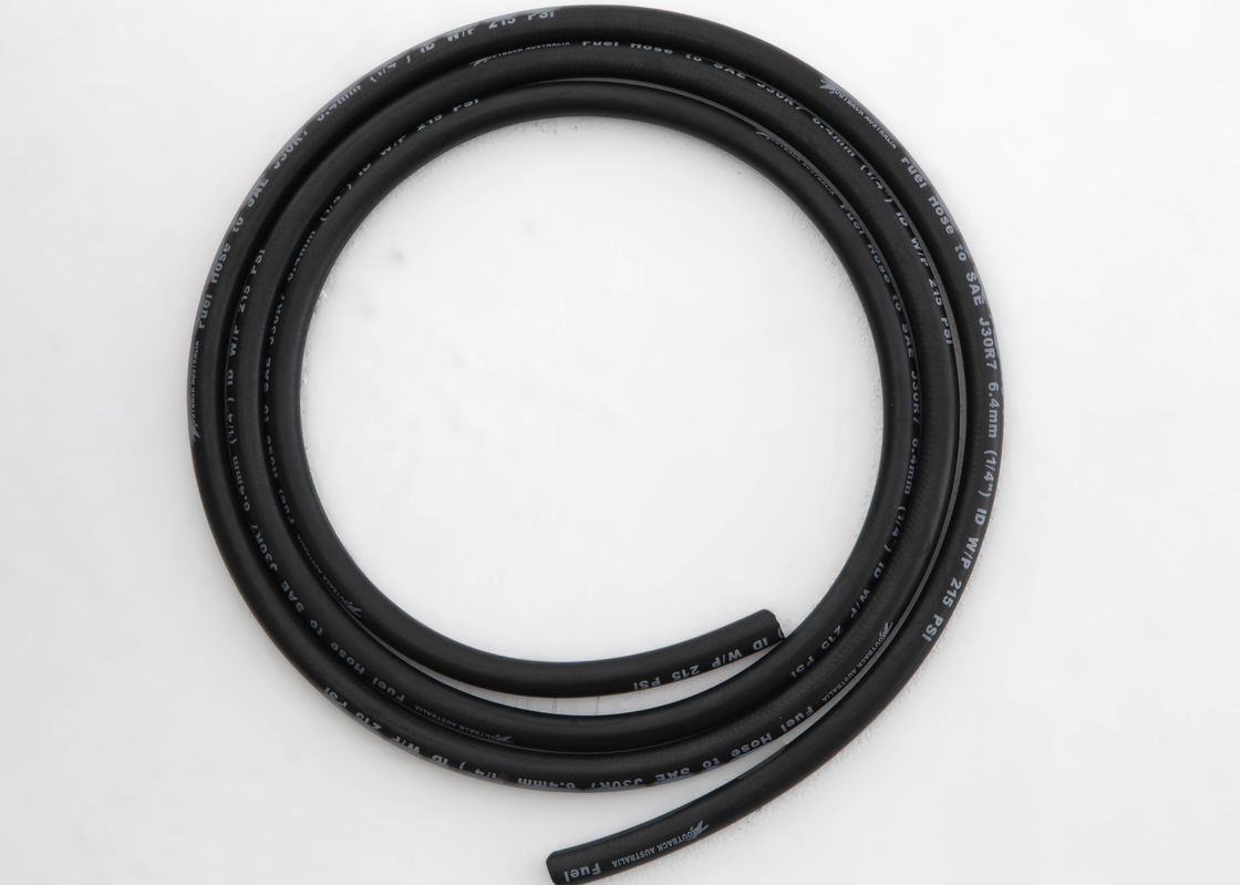 ID 3/16 cala Giętki wąż gumowy z elastycznym włóknem paliwowym Elastyczny wąż wtryskowy paliwa do oleju napędowego