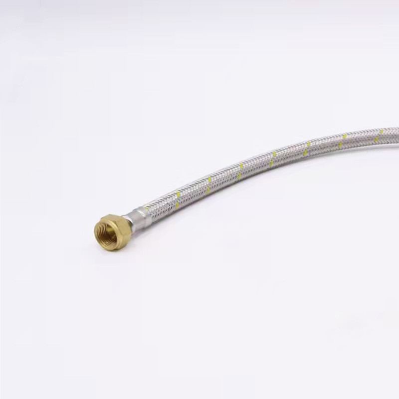 Elastyczny wąż gazowy z oplotem ze stali nierdzewnej 1/2&quot; HI-HI 60cm 100cm