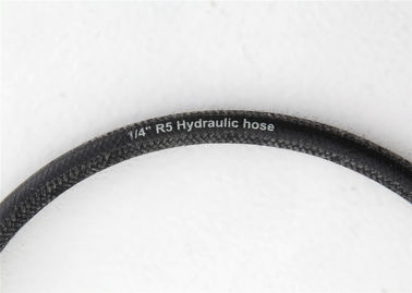 Oplot tekstylny 1/4 &quot;Przewodowy wysokociśnieniowy wąż hydrauliczny SAE 100 R5
